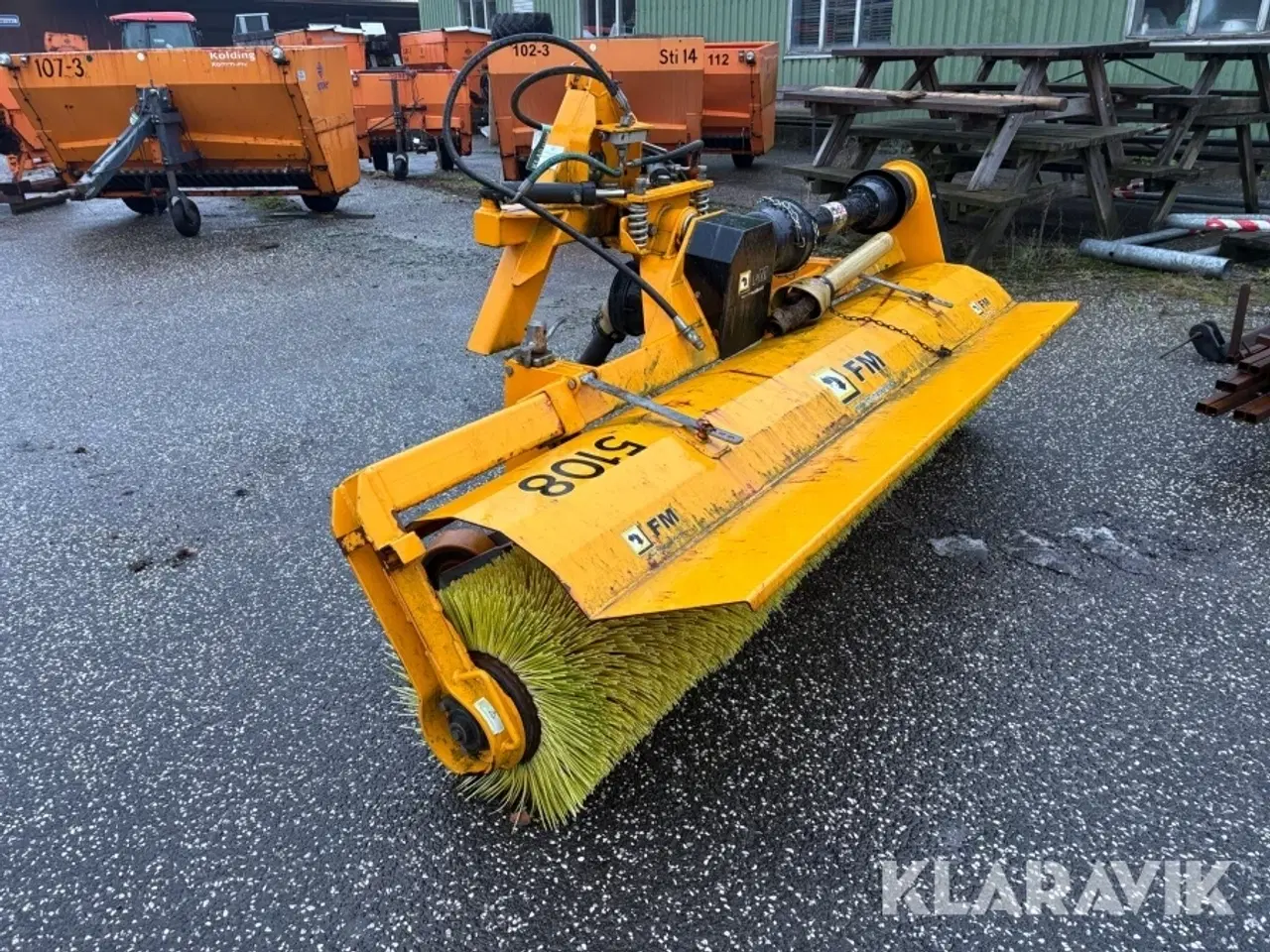 Billede 7 - Kost FM-maskiner FM fejemaskine