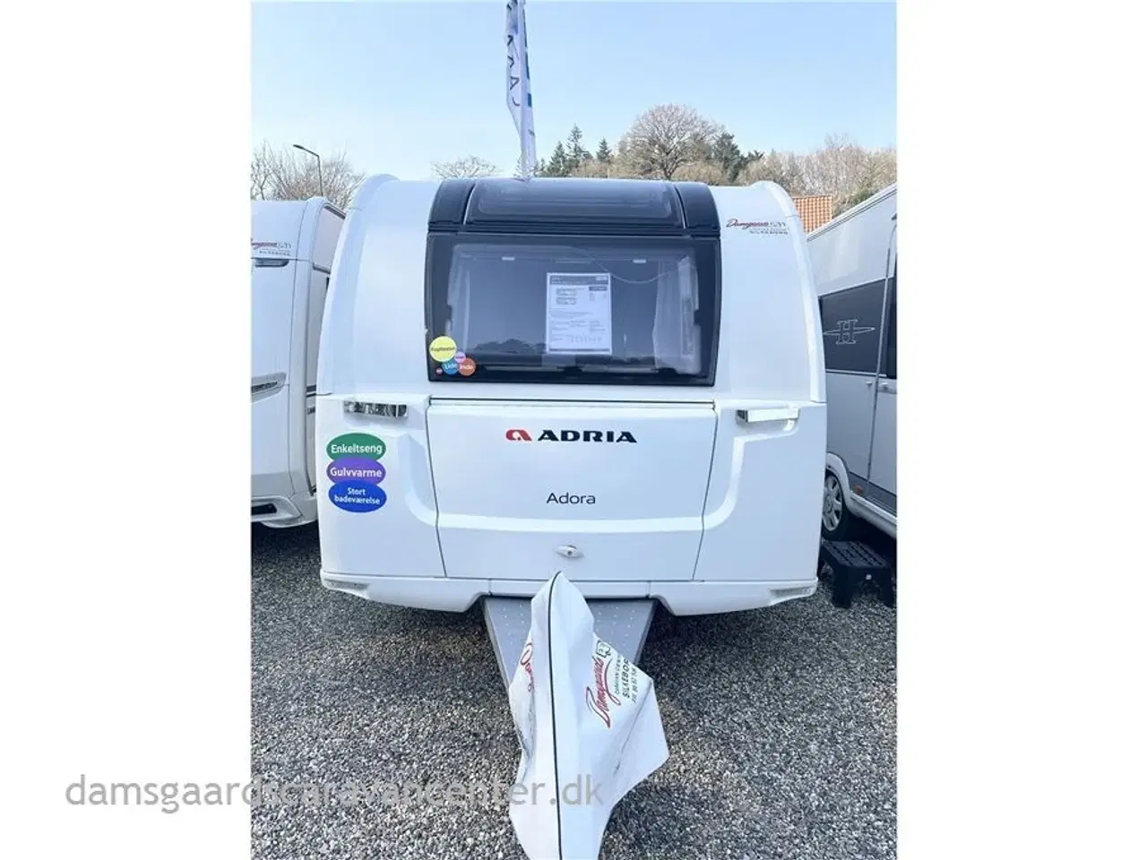 Billede 3 - 2018 - Adria Adora 572 UT   Enkeltsenge-Gulvtemp.-Endebad-telt