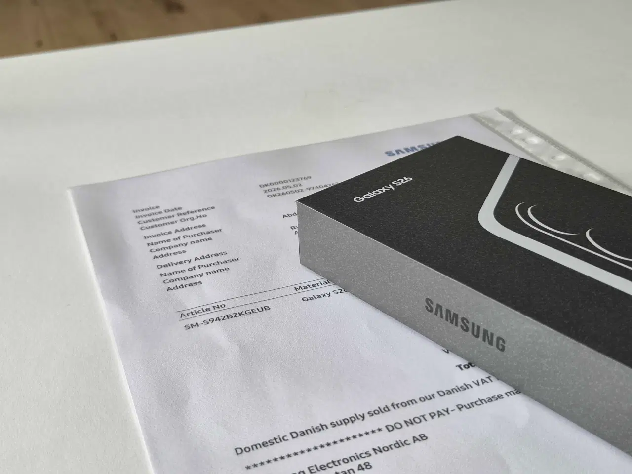 Billede 1 - Samsung Galaxy S26 (256 GB)