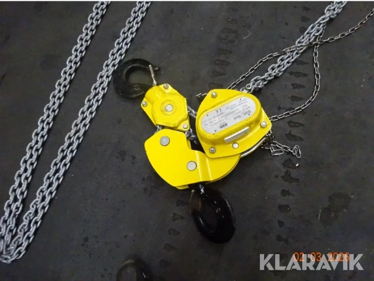 Billede 2 - Løftetalje Exo 6 tons