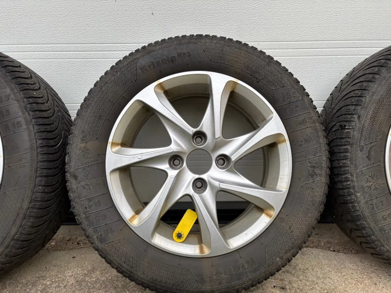 Billede 3 - 4 stk. vinterhjul til peugeot 208