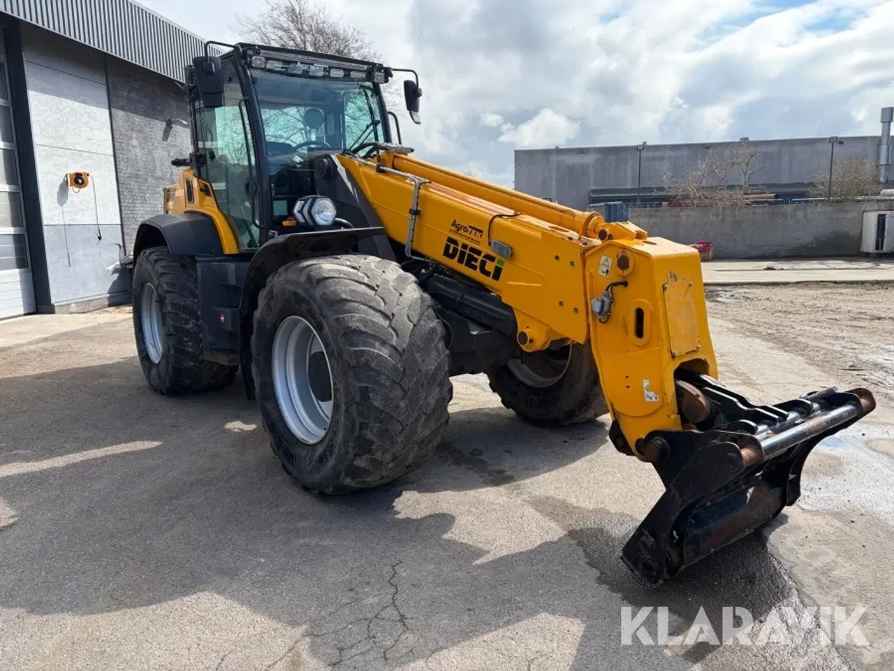 Billede 10 - Teleskoplæsser Dieci AGRI PIVOT T90 med knækstyring og udskud