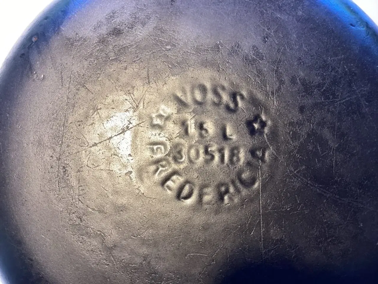 Billede 4 - 1,5 liters støbejernsgryde fra VOSS inkl. glaslåg