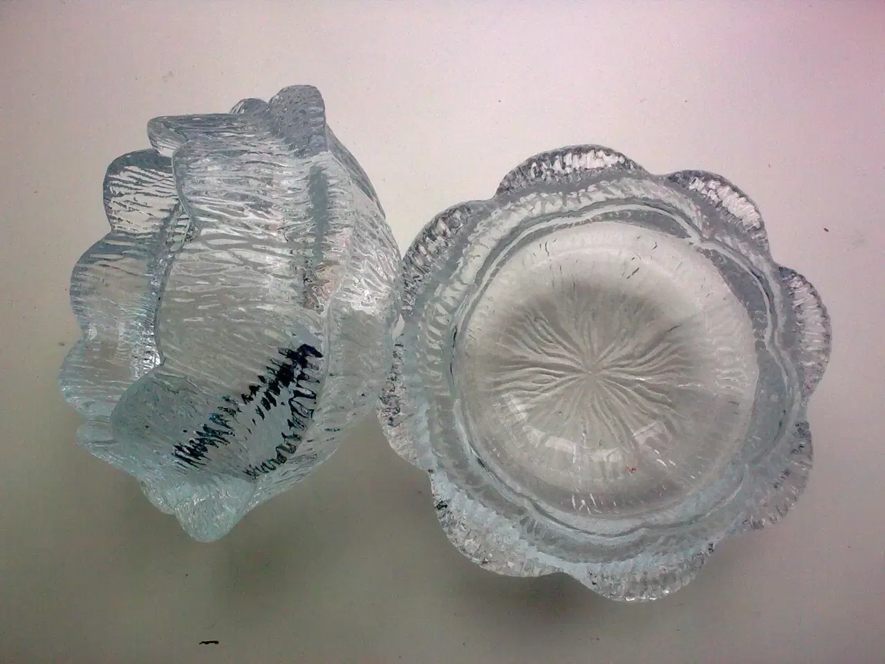 Billede 7 - Åkande SW Holmegaard glas KREA dessert asiet