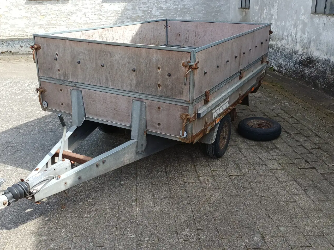 Billede 3 - Variant boogietrailer m. høje sider og presenning