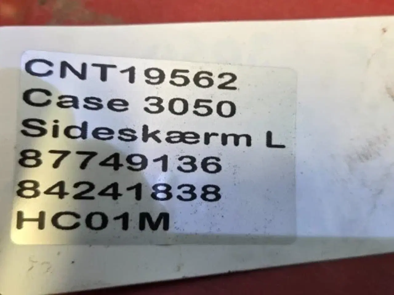 Billede 18 - Case 3050 Sideskærm L. 87749136