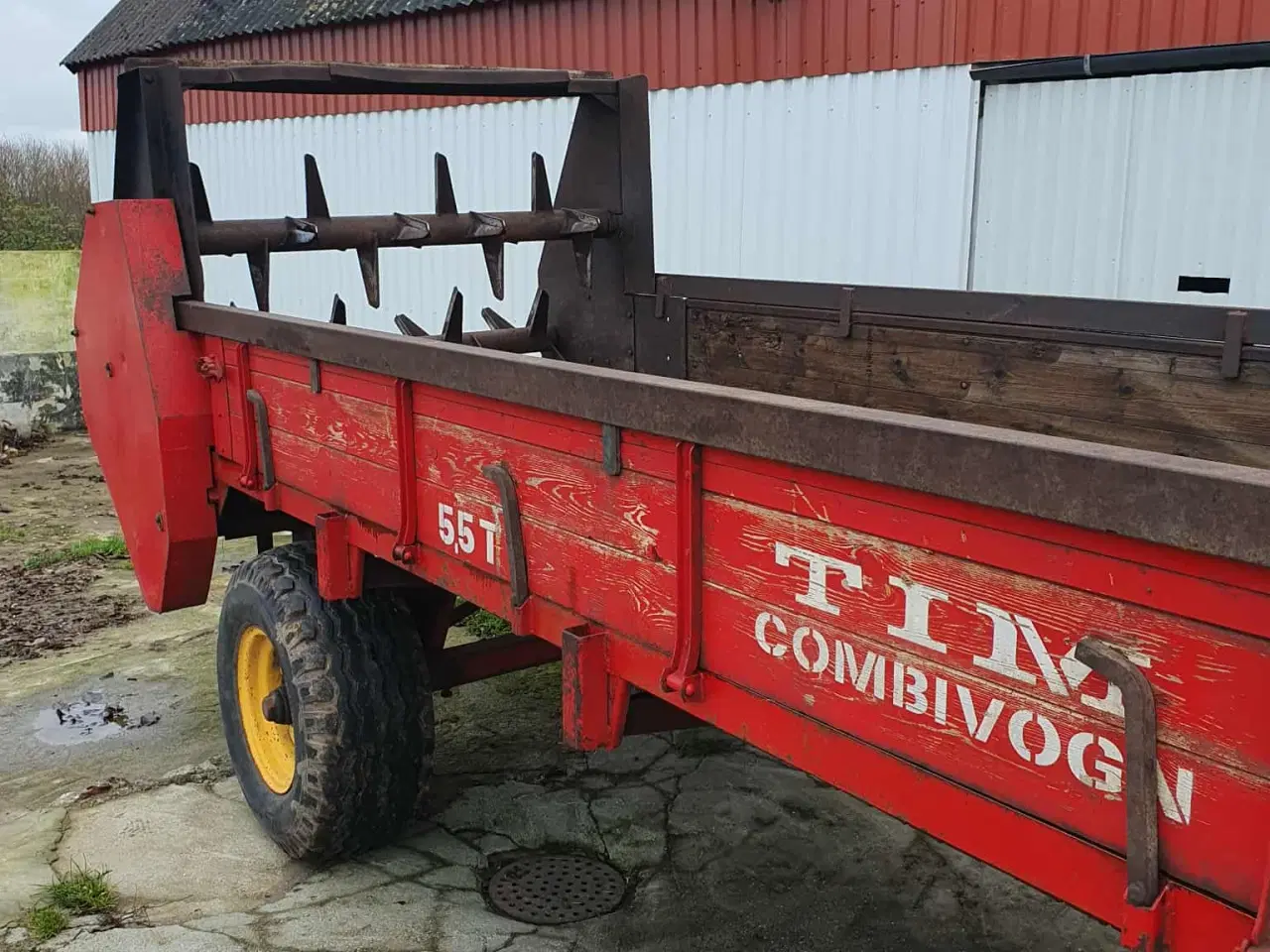 Billede 8 - Tim vogn 5,5t med møgspreder