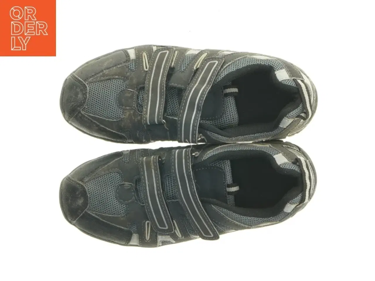 Billede 5 - Børnesko i sort med velcro (str. Længde, 25 cm)