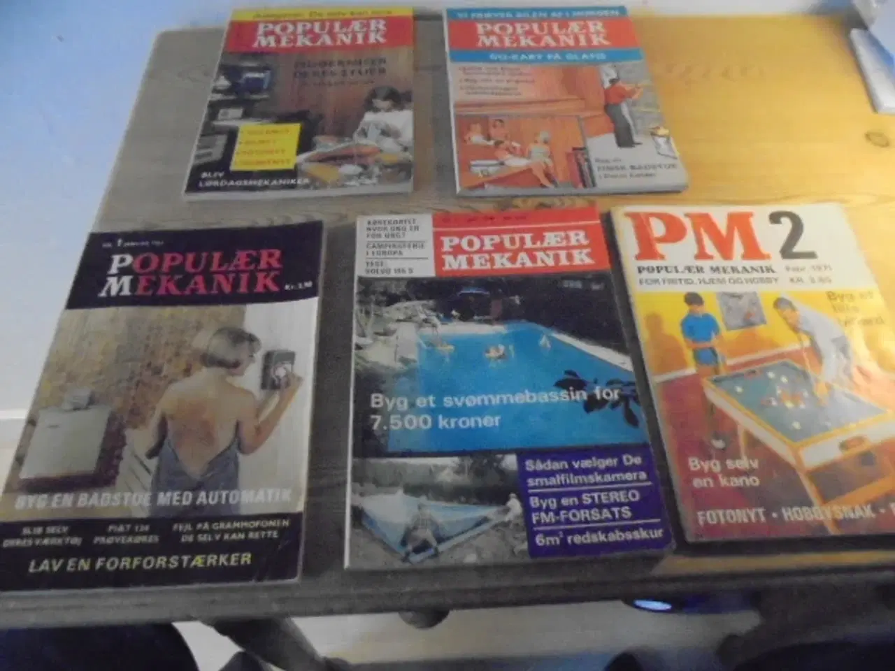 Billede 1 - 9 gamle, men velholdte, numre af Populær Mekanik