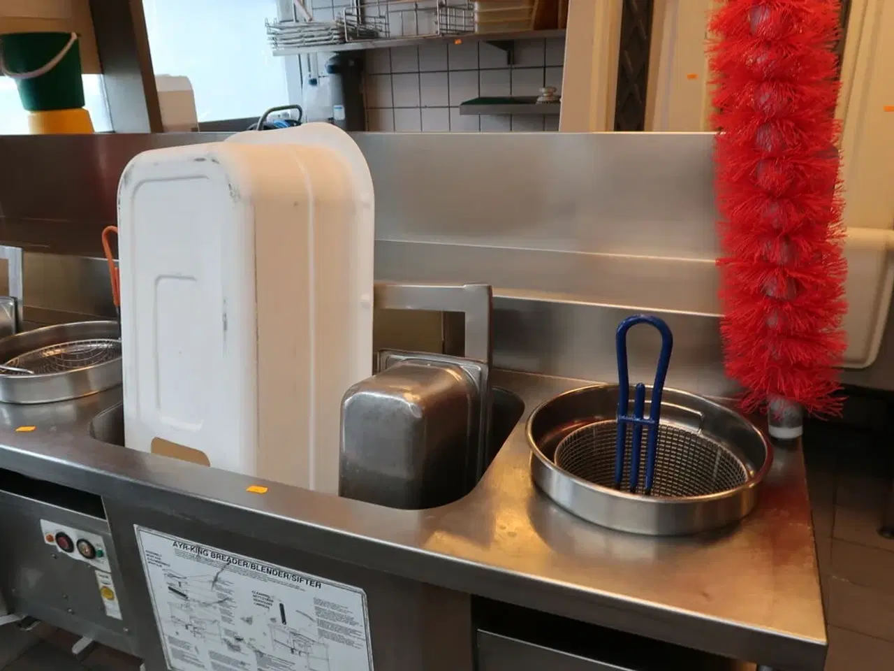 Billede 3 - Dobbelt paneringsstation AYRKING Breader/Blender/Sifter