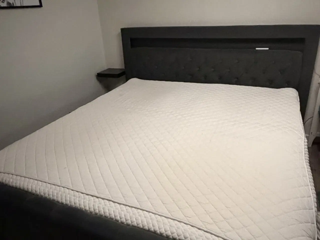 Billede 2 - Kontinentalseng 180x200 – Opgraderet madras 🛏️