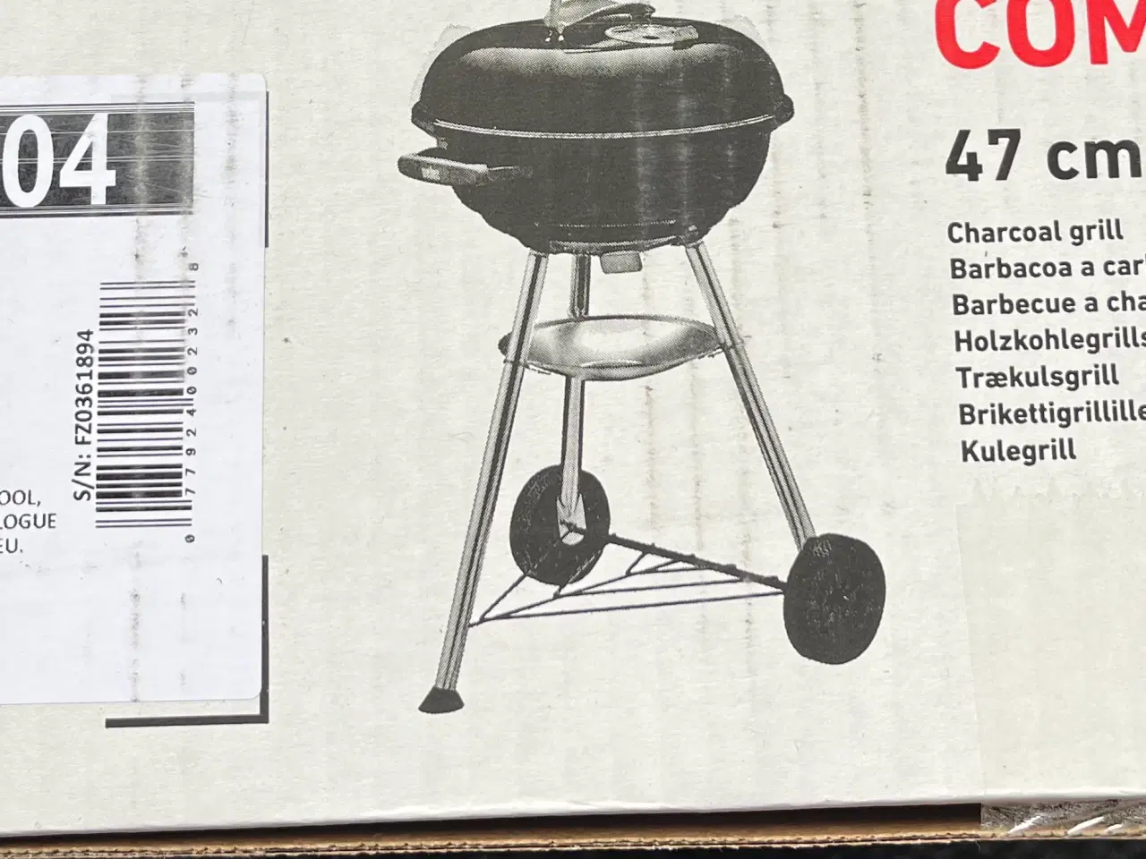 Billede 1 - Weber kuglegrill til kul