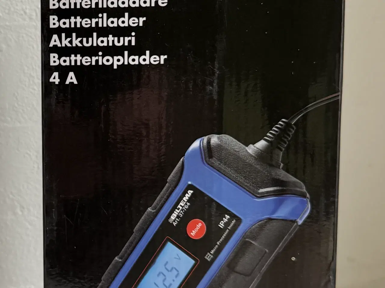 Billede 1 - Billader 12/6volt Intelligent 4 A