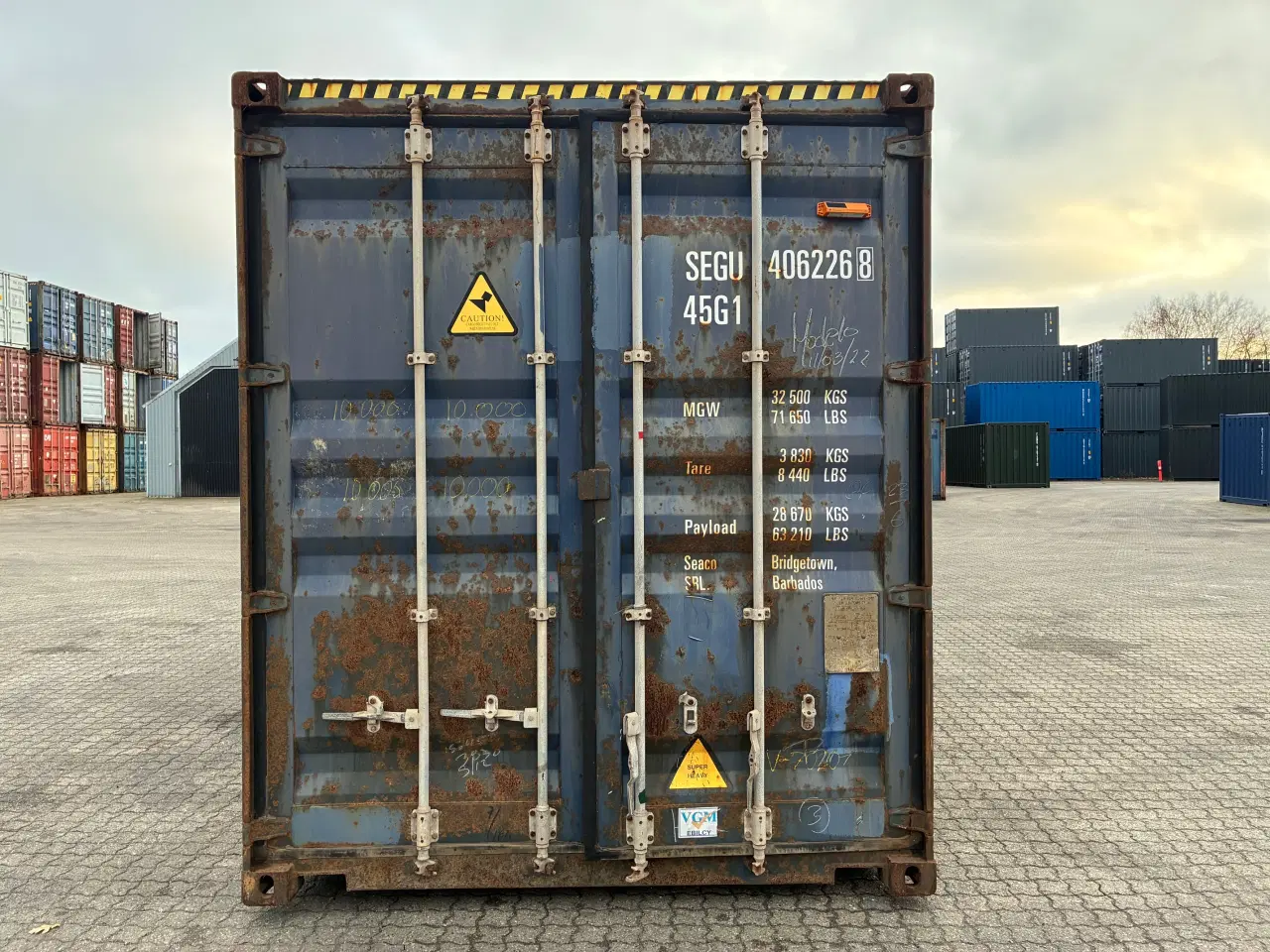 Billede 1 - 40 fods Container HC (290 Cm) - ID: SEGU 406226-8