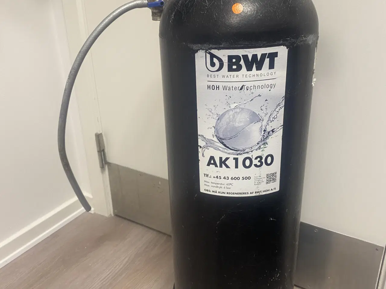 Billede 1 - BWT kalkflaske til industri opvaskemaskine.