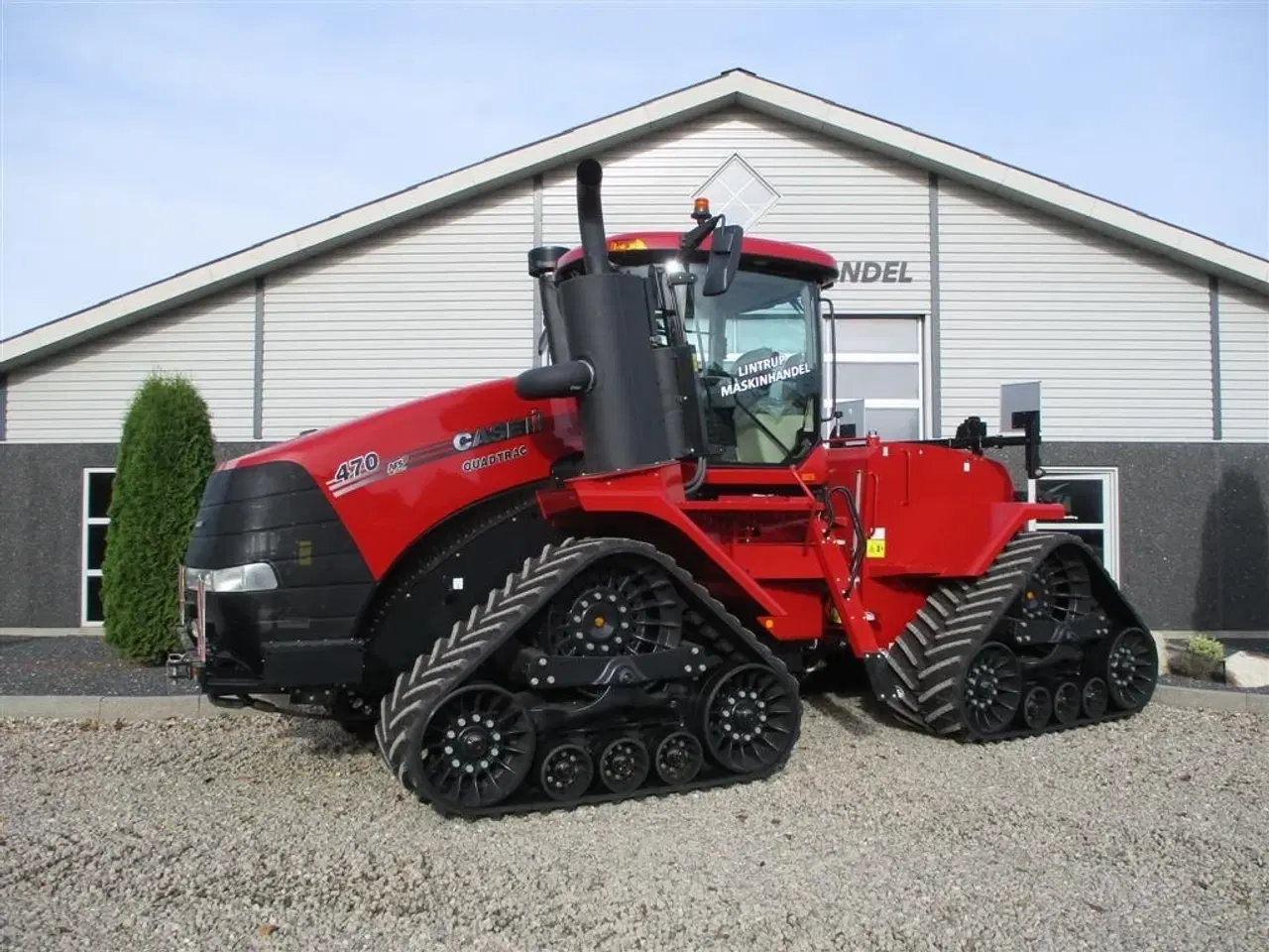 Billede 1 - Case IH Quadtrac 470 med 1000omd PTO & 30tommer / 76cm bånd på. GPS anlæg.