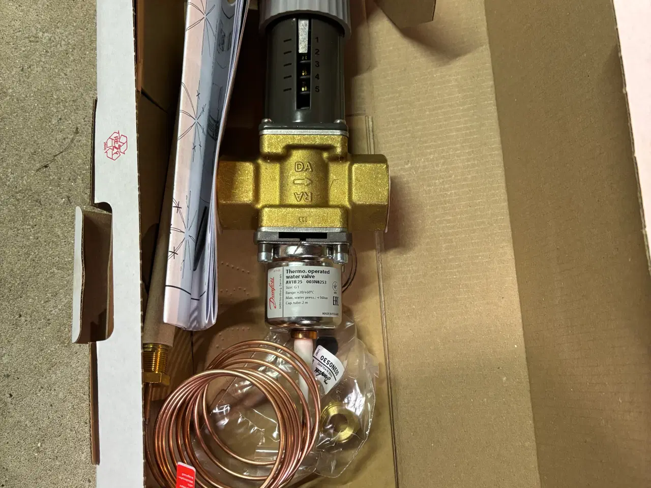 Billede 2 - Danfoss avtb 25 thermoventil
