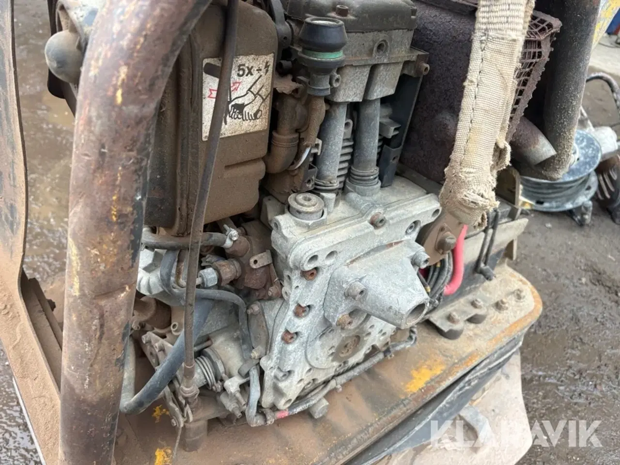 Billede 7 - Pladevibrator Euro Shatal RP6012 - 7,5 kW