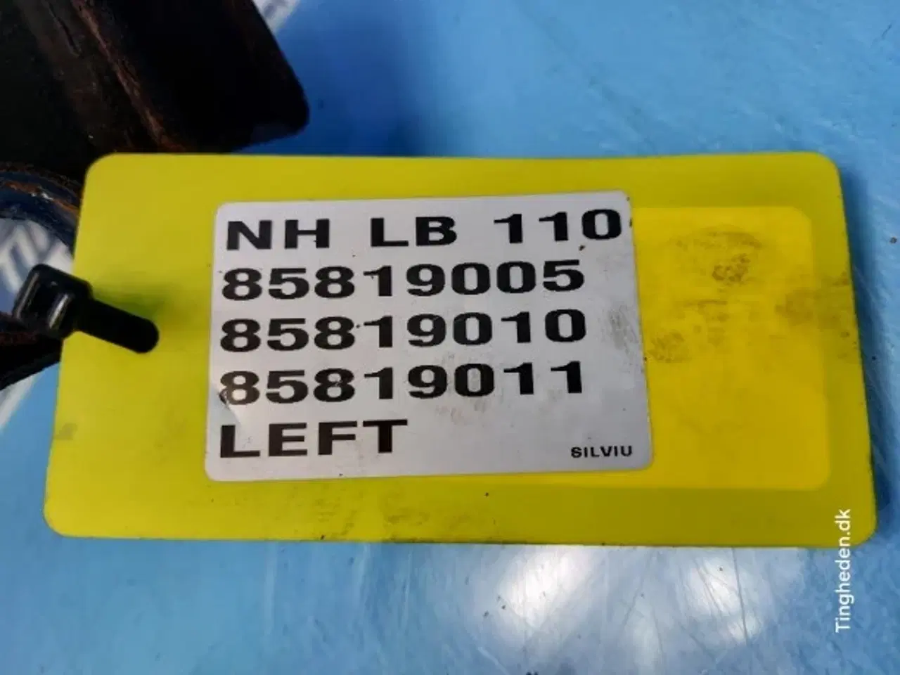Billede 2 - New Holland LB110 Hjulskærm L.  85819005
