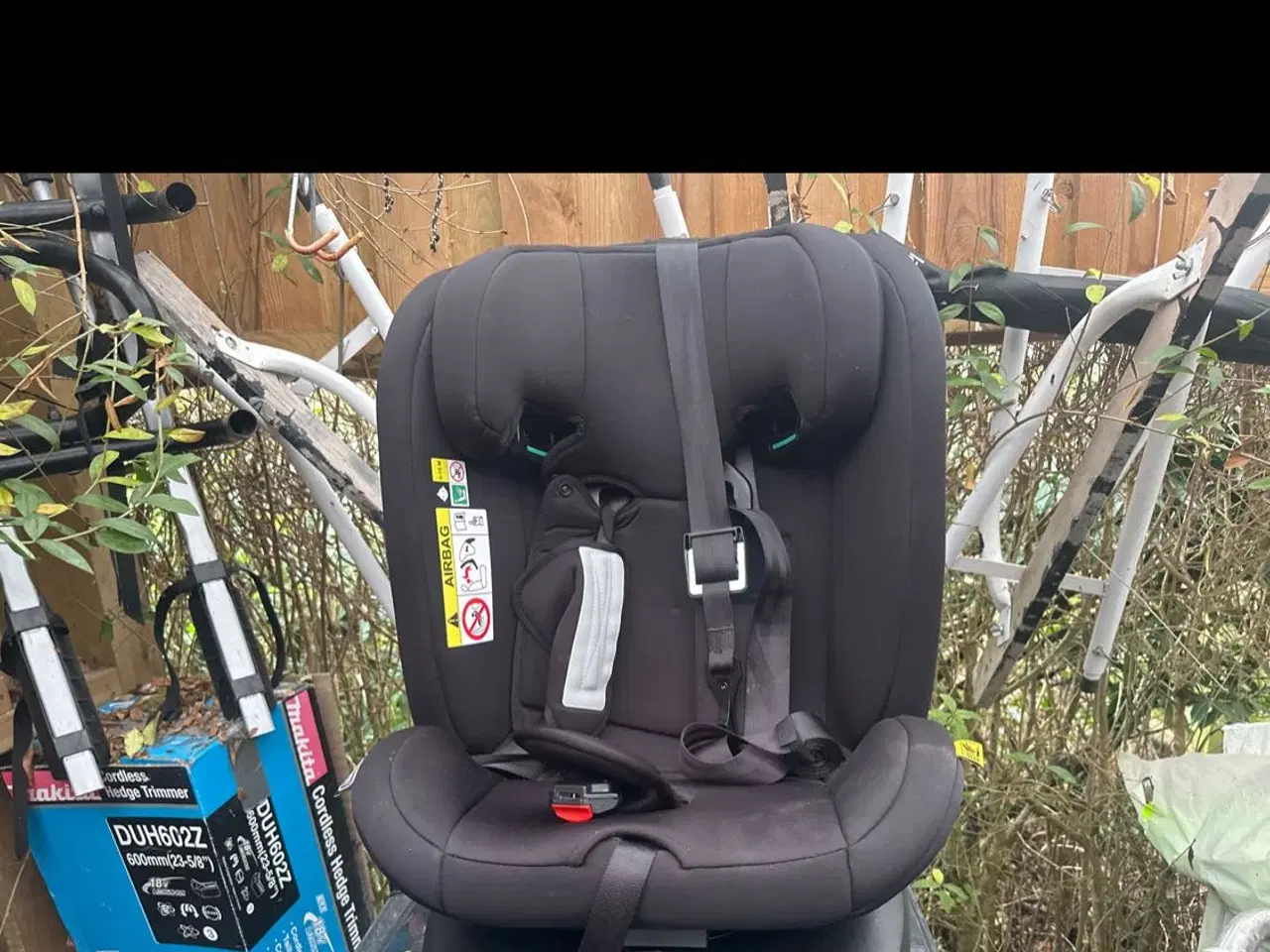 Billede 1 - Autostol næsten ny med iso fix