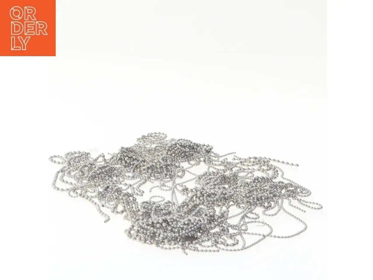 Billede 2 - Sølvfarvede kuglekæder (str. 41 cm til 13 cm)