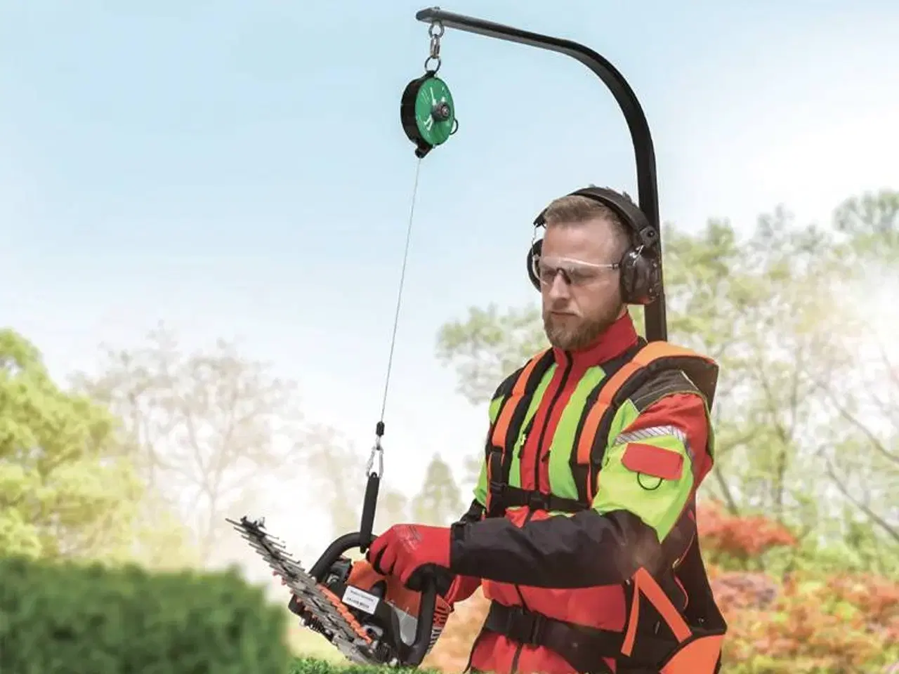 Billede 2 - Flexlift / elefant lift til hækkeklipper