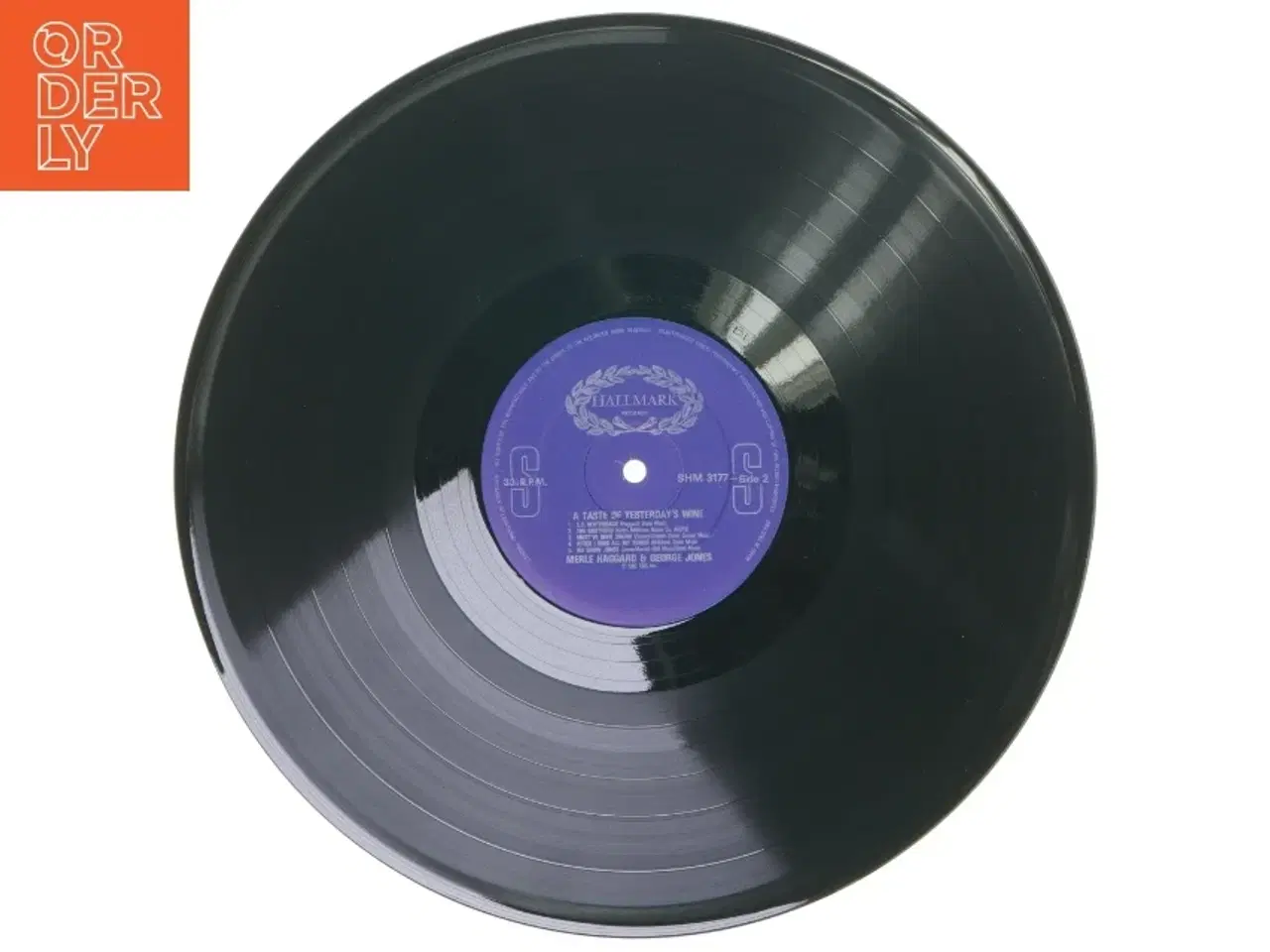 Billede 2 - LP - Merle Haggard and George Jones: A Taste of Yesterday&#39;s Wine fra Hallmark