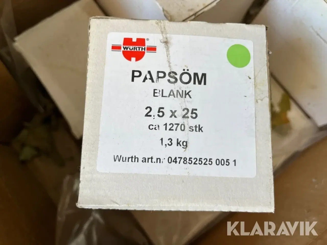 Billede 3 - Papsøm Wurth - 14 kasser