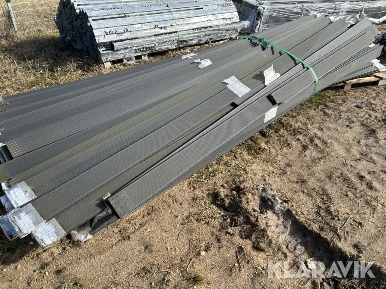 Billede 1 - Komposit terrassebrædder Sort, 160 styk