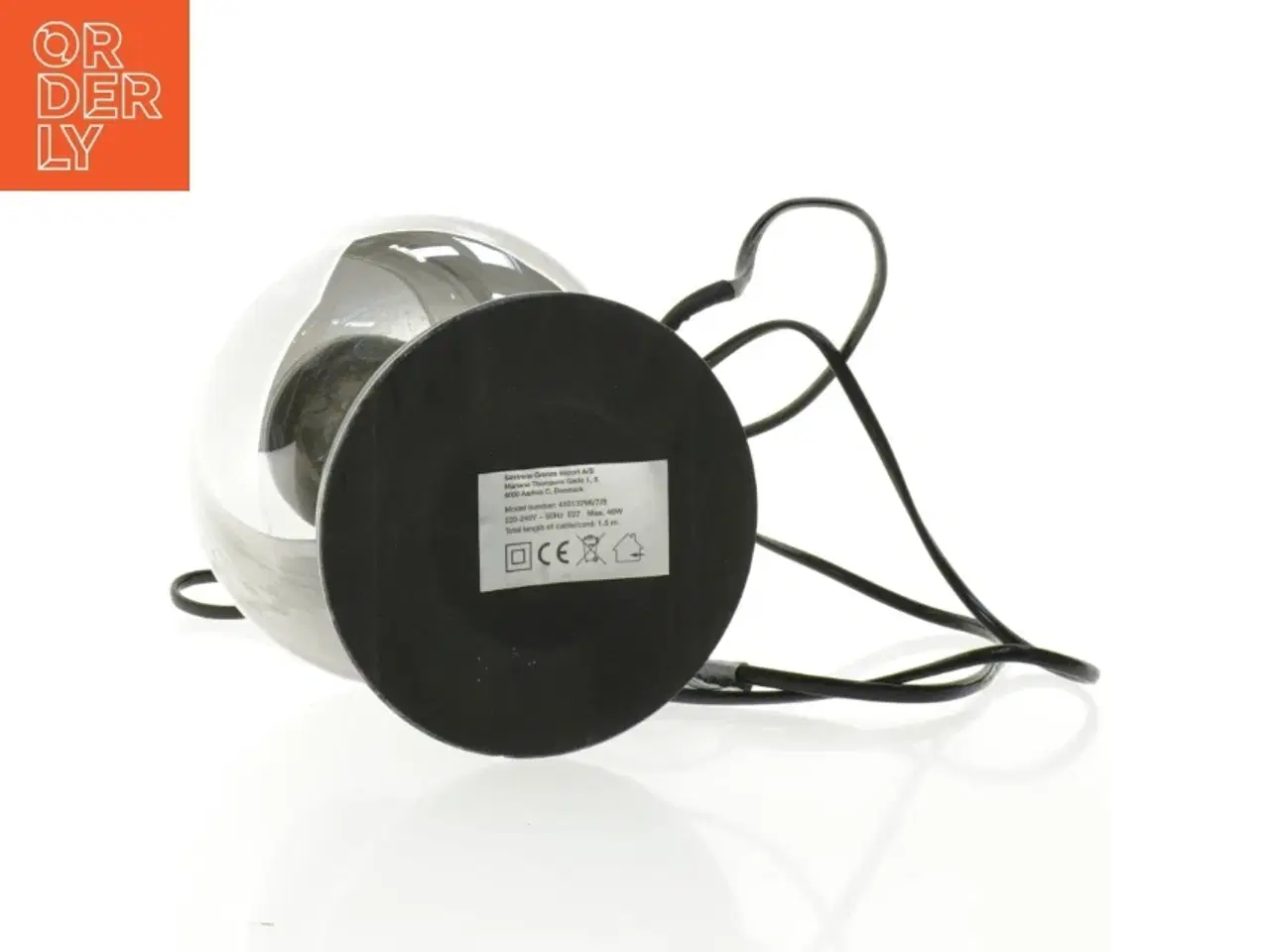 Billede 4 - Bordlampe med marmor base fra Søstrene Grene (str. 23 x 14 cm)