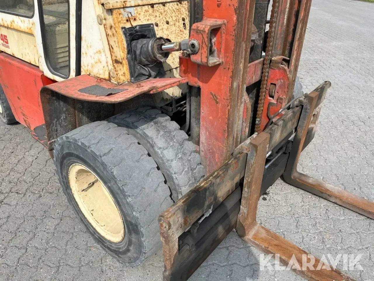 Billede 10 - Gaffeltruck Nissan WGF03A40U