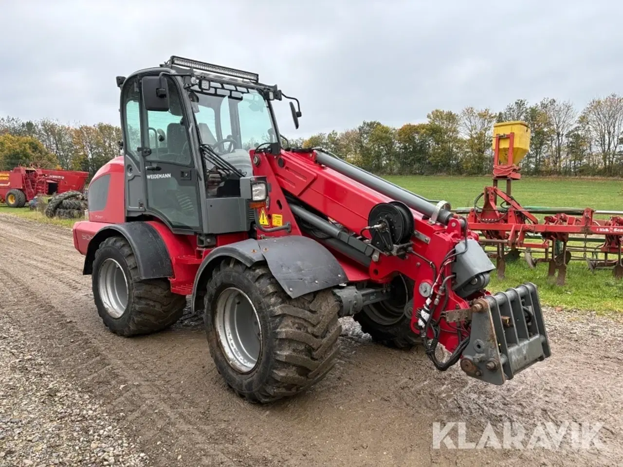 Billede 5 - Hjullæsser Weidemann 5080T RL70 med teleskoparm