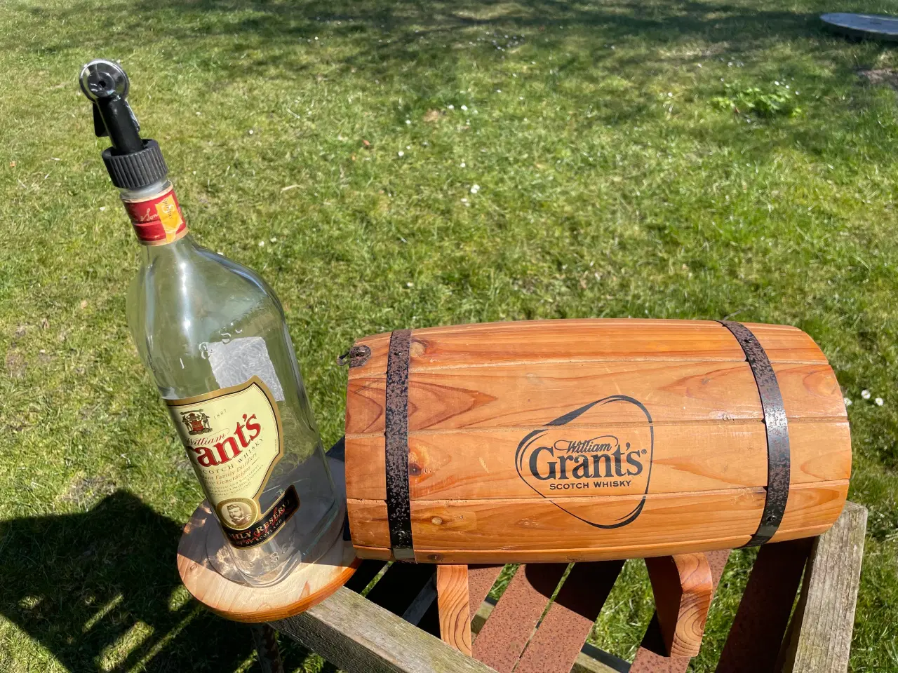 Billede 1 - Whiskytønde til Grants whisky