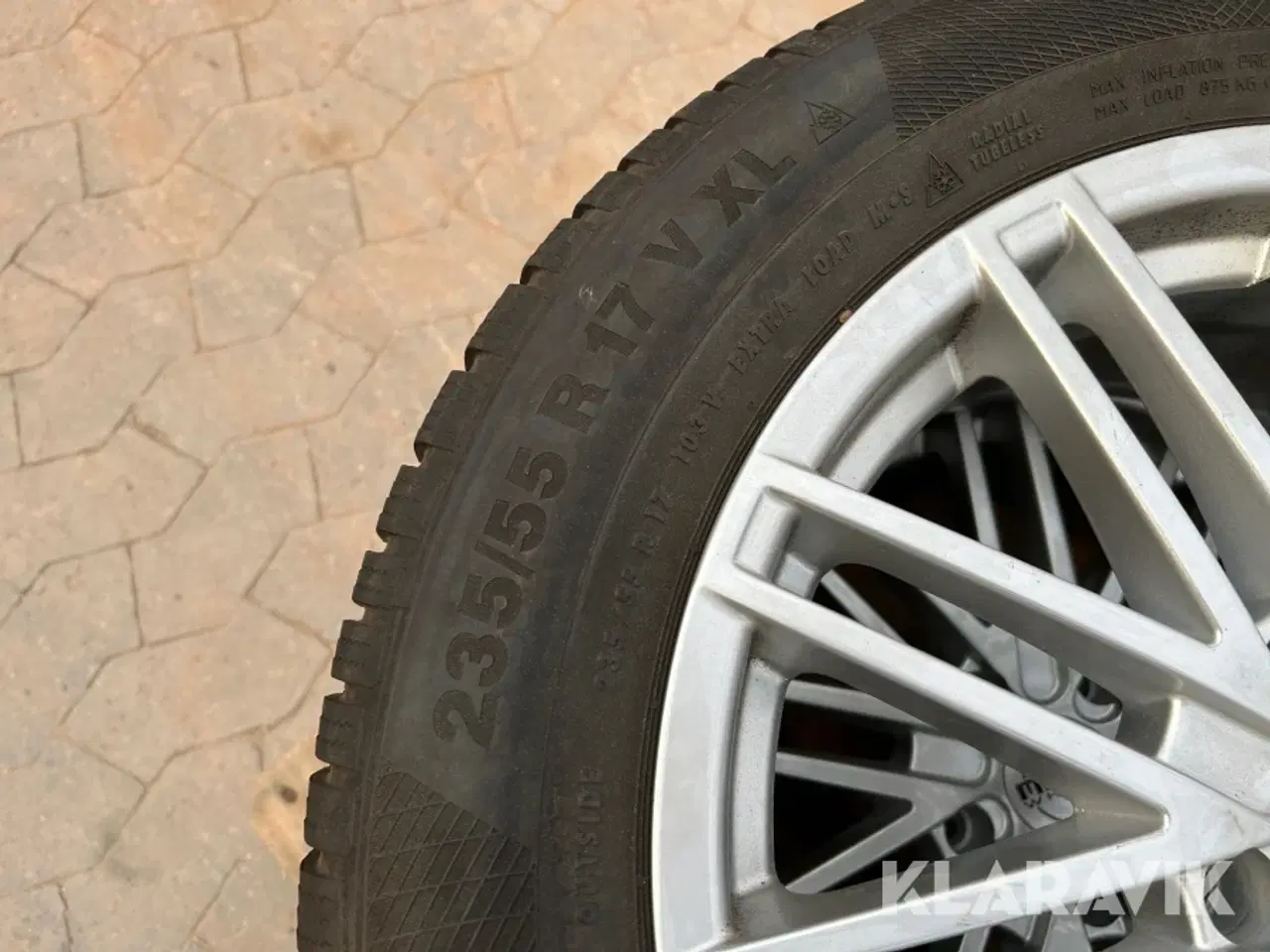 Billede 6 - Alufælge med dæk Mega wheels