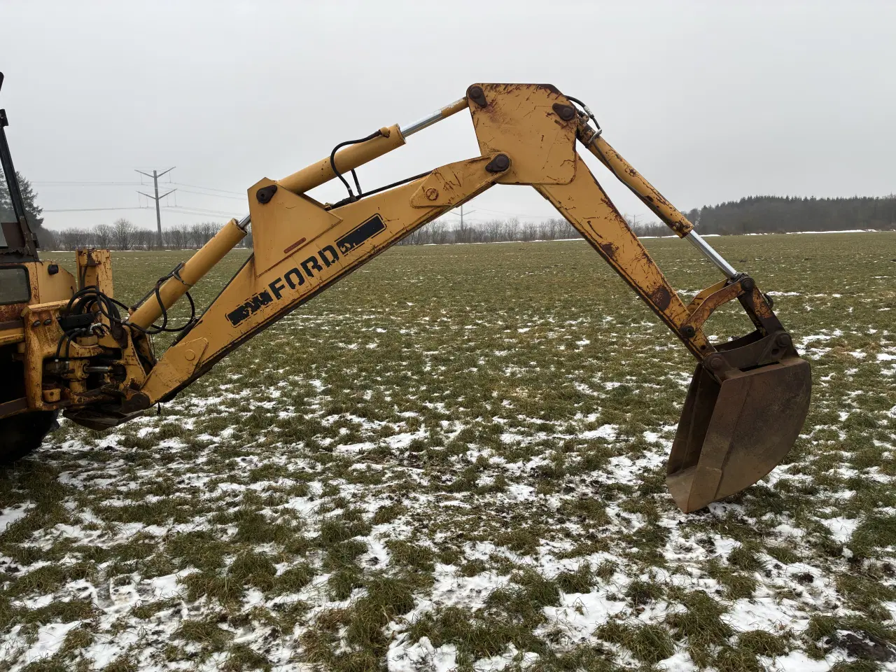 Billede 4 - Ford 655 Rendegraver