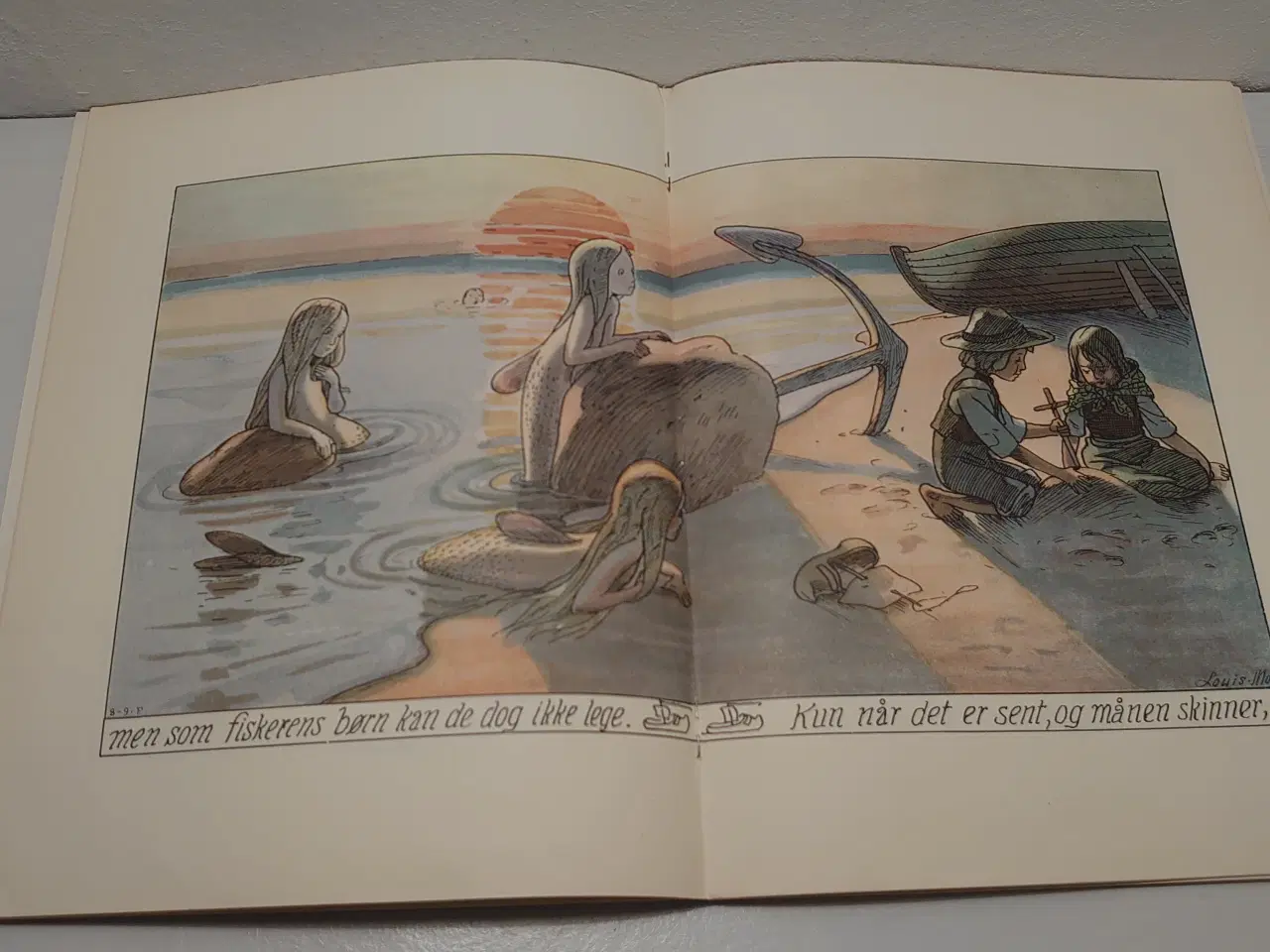 Billede 4 - Louis Moe: Havets bog. Hernovs Forlag 1966 e. 67