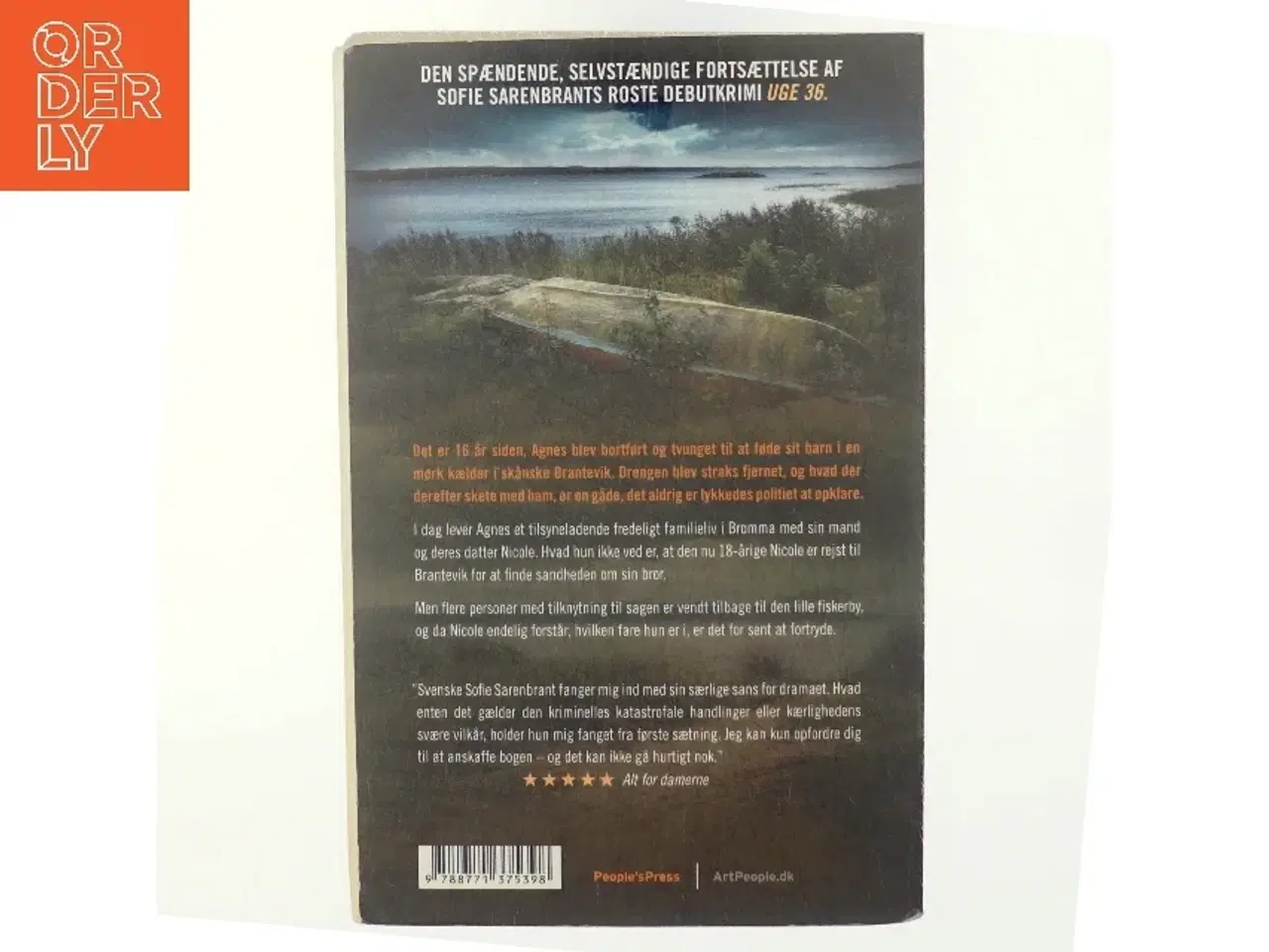 Billede 3 - I stedet for dig : krimi af Sofie Sarenbrant (Bog)