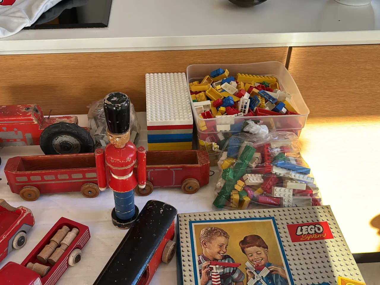 Billede 11 - Lego gammelt træ / plastik legetøj til samler