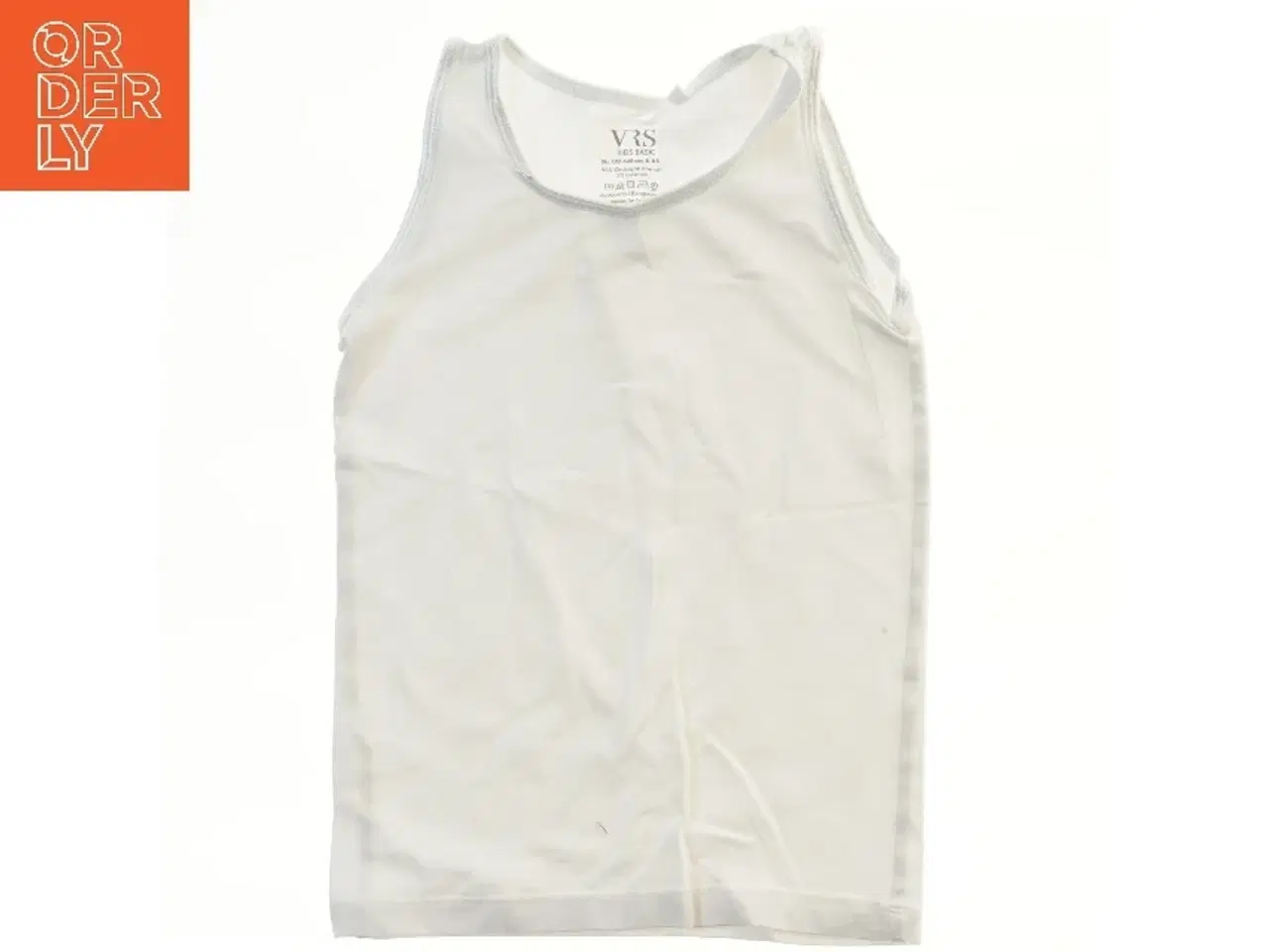 Billede 1 - Hvid tanktop til børn fra VRS (str. 122)