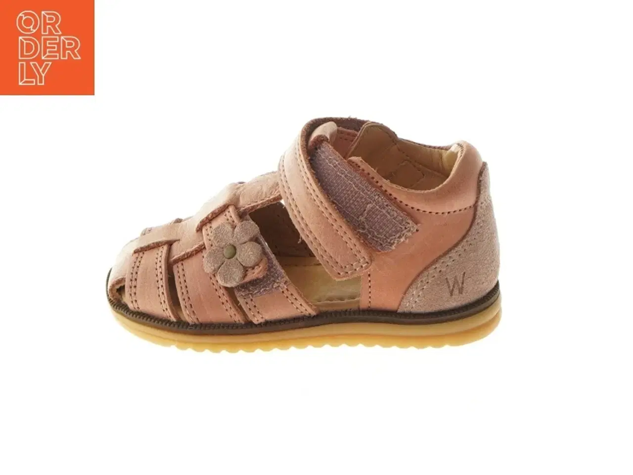 Billede 1 - Helt nye rosa sandaler med blomstermotiv fra Wheat (str. 21 )