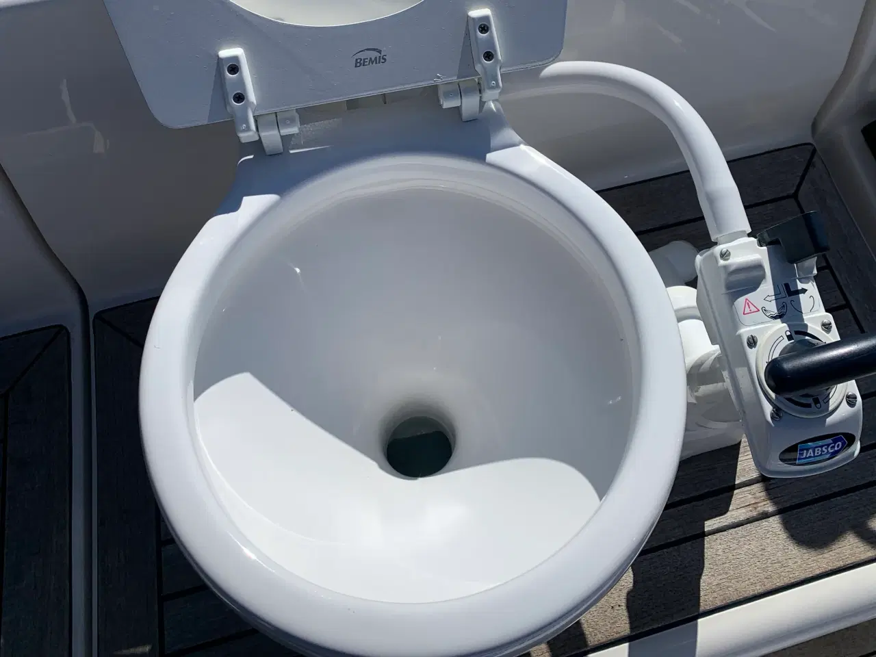 Billede 3 - Jabsco Kompakt Manuelt Marinetoilet (bådtoilet)