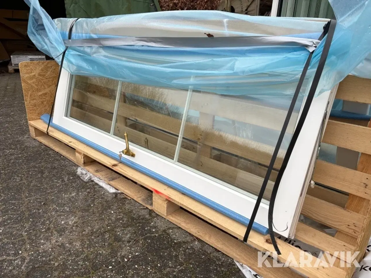 Billede 2 - Dobbelt terrassedør 1 styk.