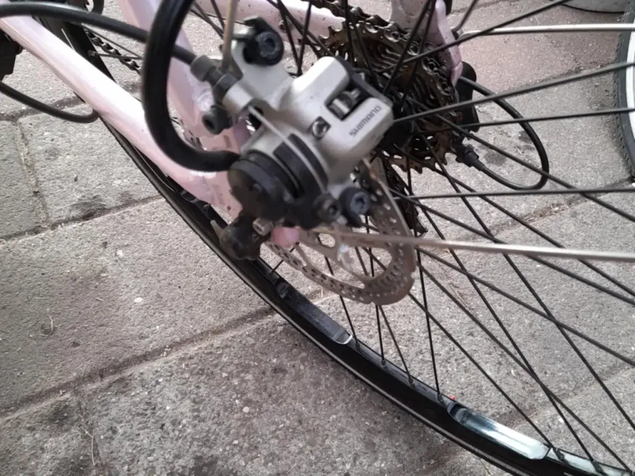 Billede 3 - Damecykel 9 gear som ny