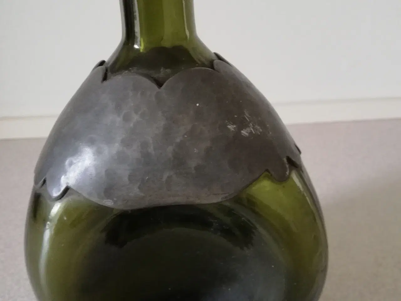 Billede 5 - Retro vaser i glas m/tin