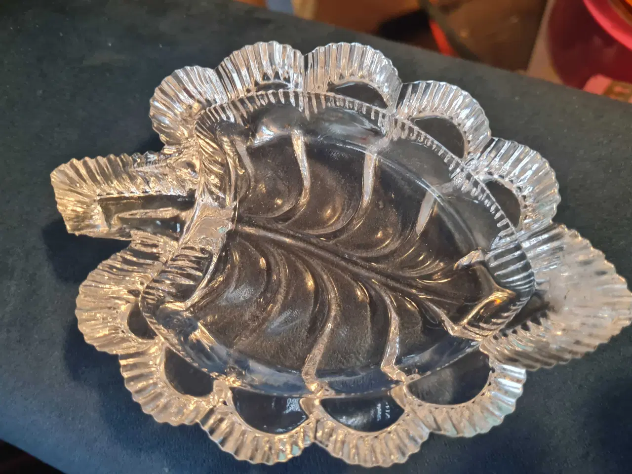 Billede 1 - Klar glas skål/ askebæger