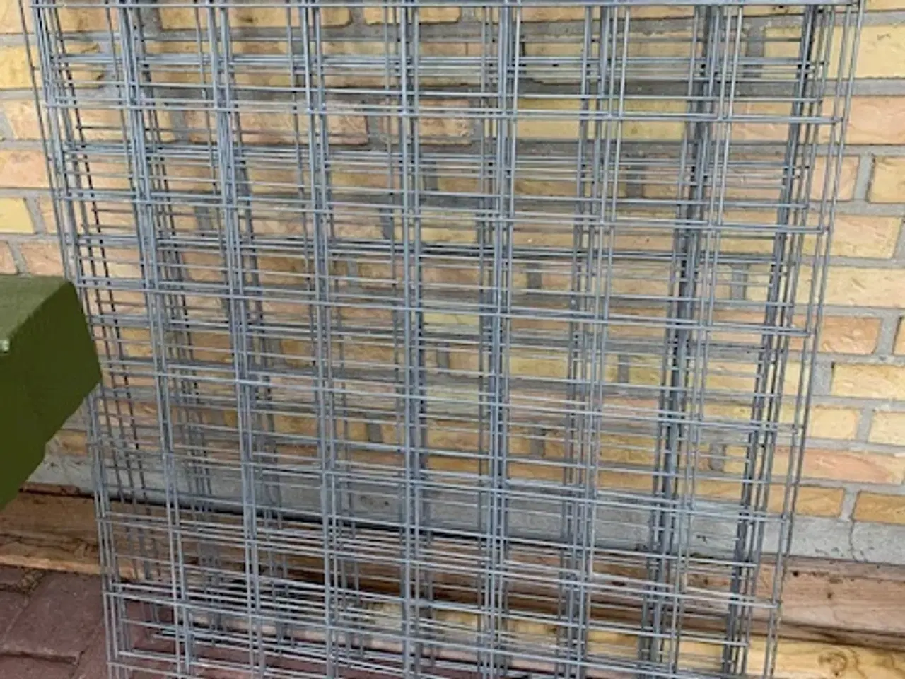 Billede 1 - Galvaniseret metalhegn (rionet) 100 cm x 80 cm