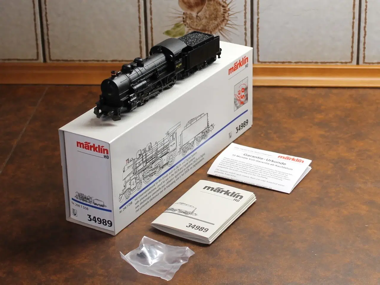 Billede 8 - Märklin34989 DSB damplok litra T delta digital AC 