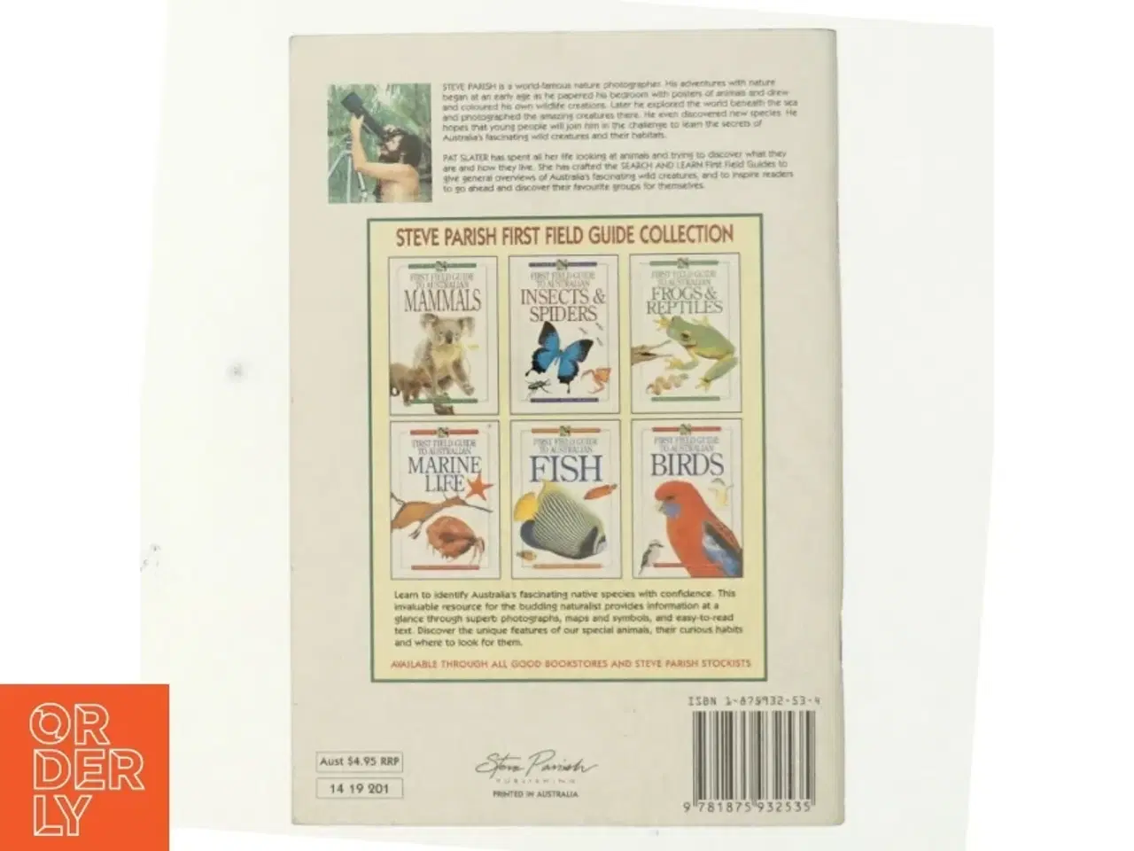 Billede 3 - A First Field Guide to Australian Mammals af Pat Slater (Bog)