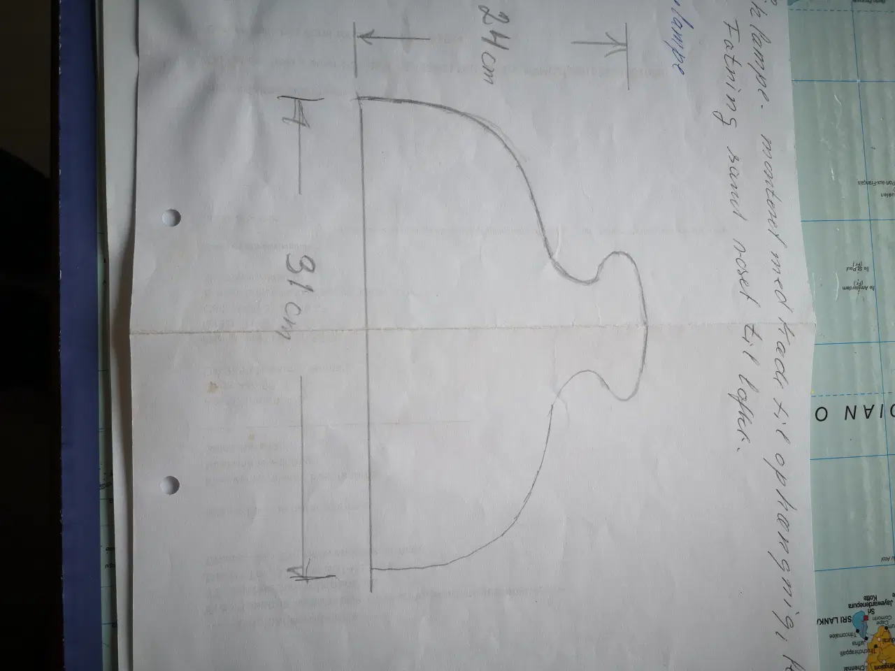 Billede 5 - Keramik hænge / loftlampe
