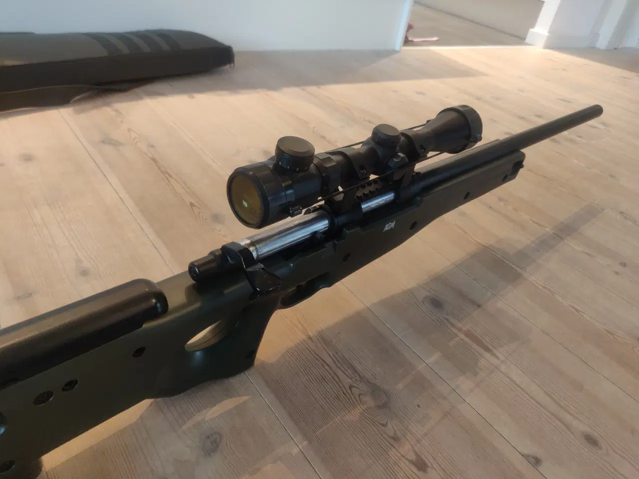 Billede 2 - Sniper rifle l96a1 3-9x40 scope med lys hardball 